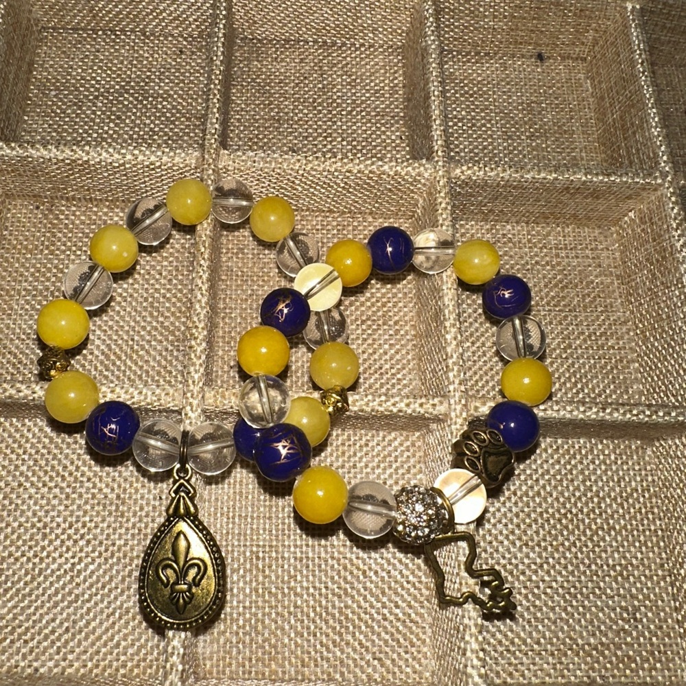 LSU bracelets